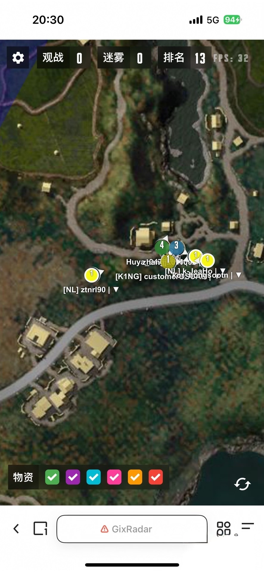 pubg雷达辅助图片